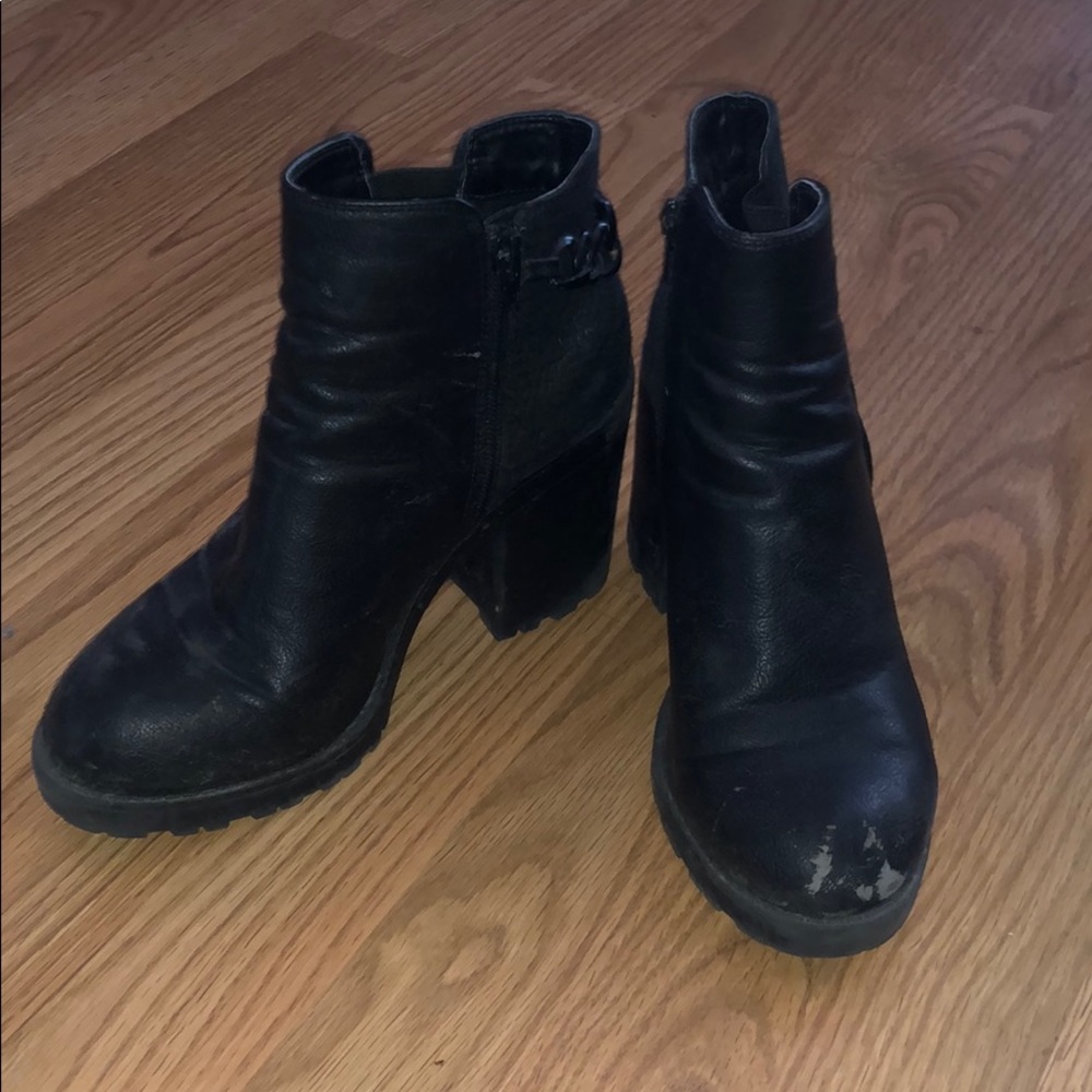Black Combat Boots